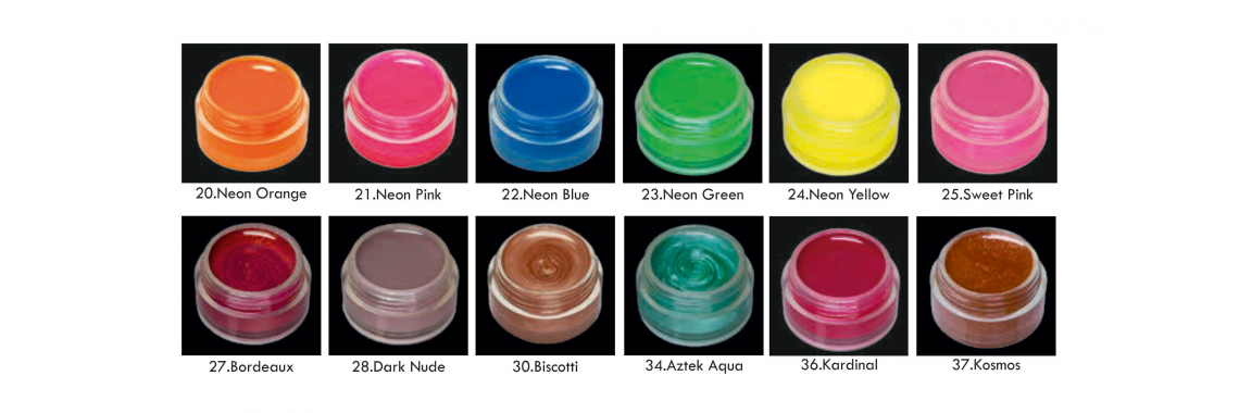 Best German Quality Colourgels / Farb-Gele Page2